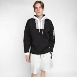 Air Jordan 23 Engineered Half Zip Man Hoodie Size M